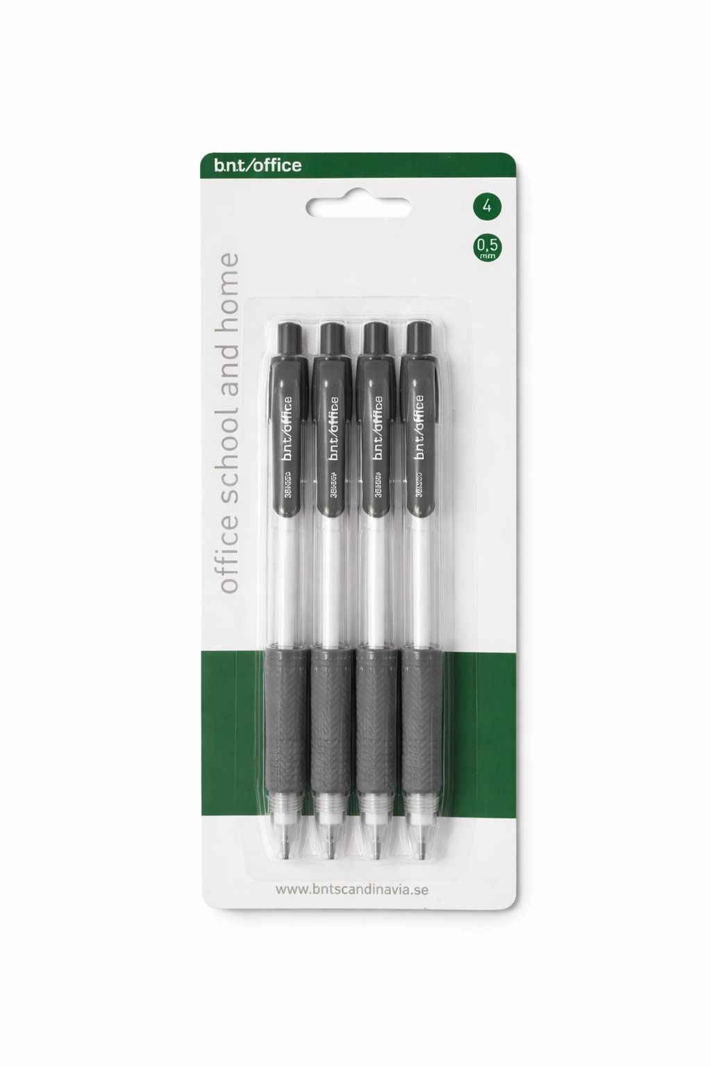 Stiftpenna 0,7 mm Blister – 4-pack – 0,5 mm