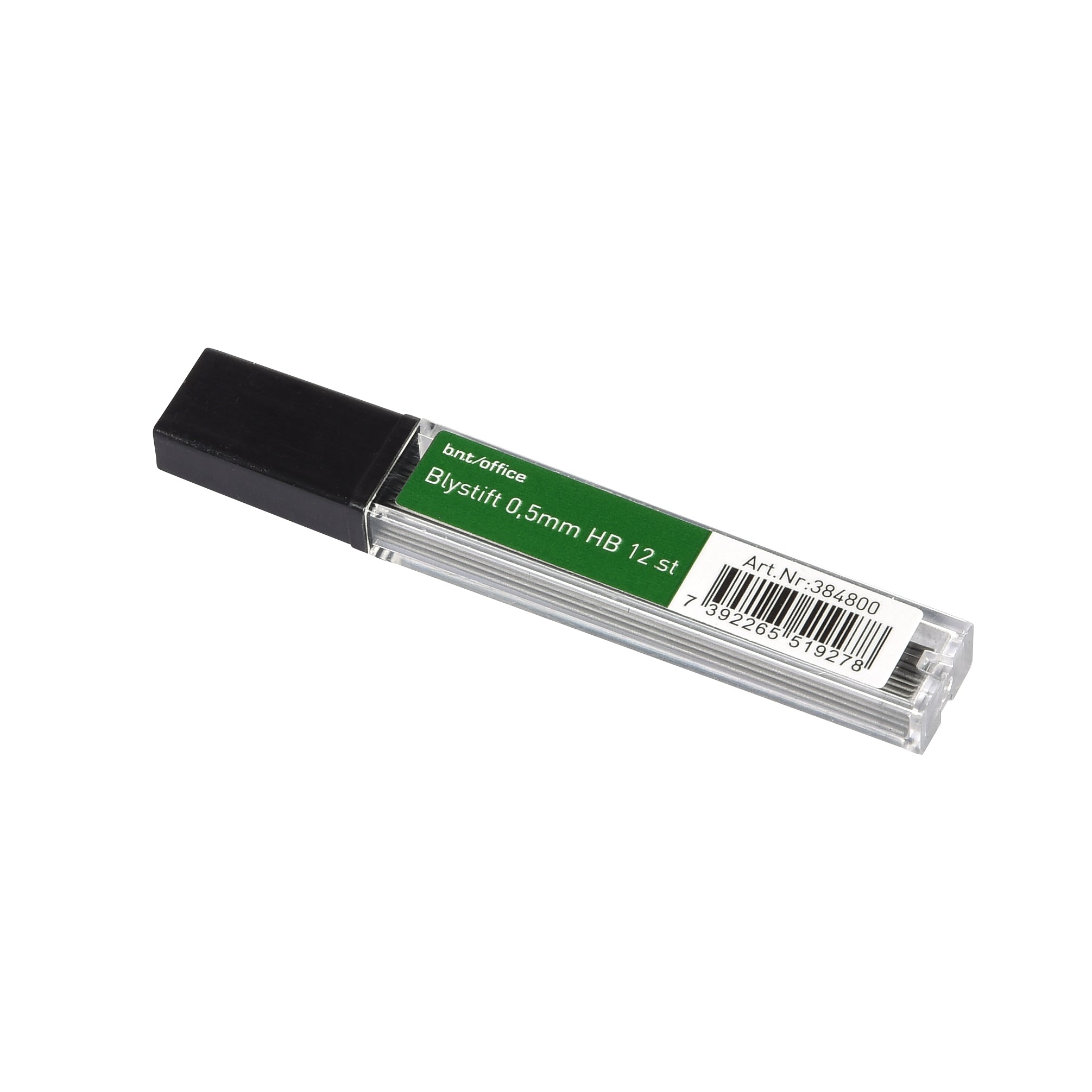 Blystift 0,5 mm HB Tub 12st