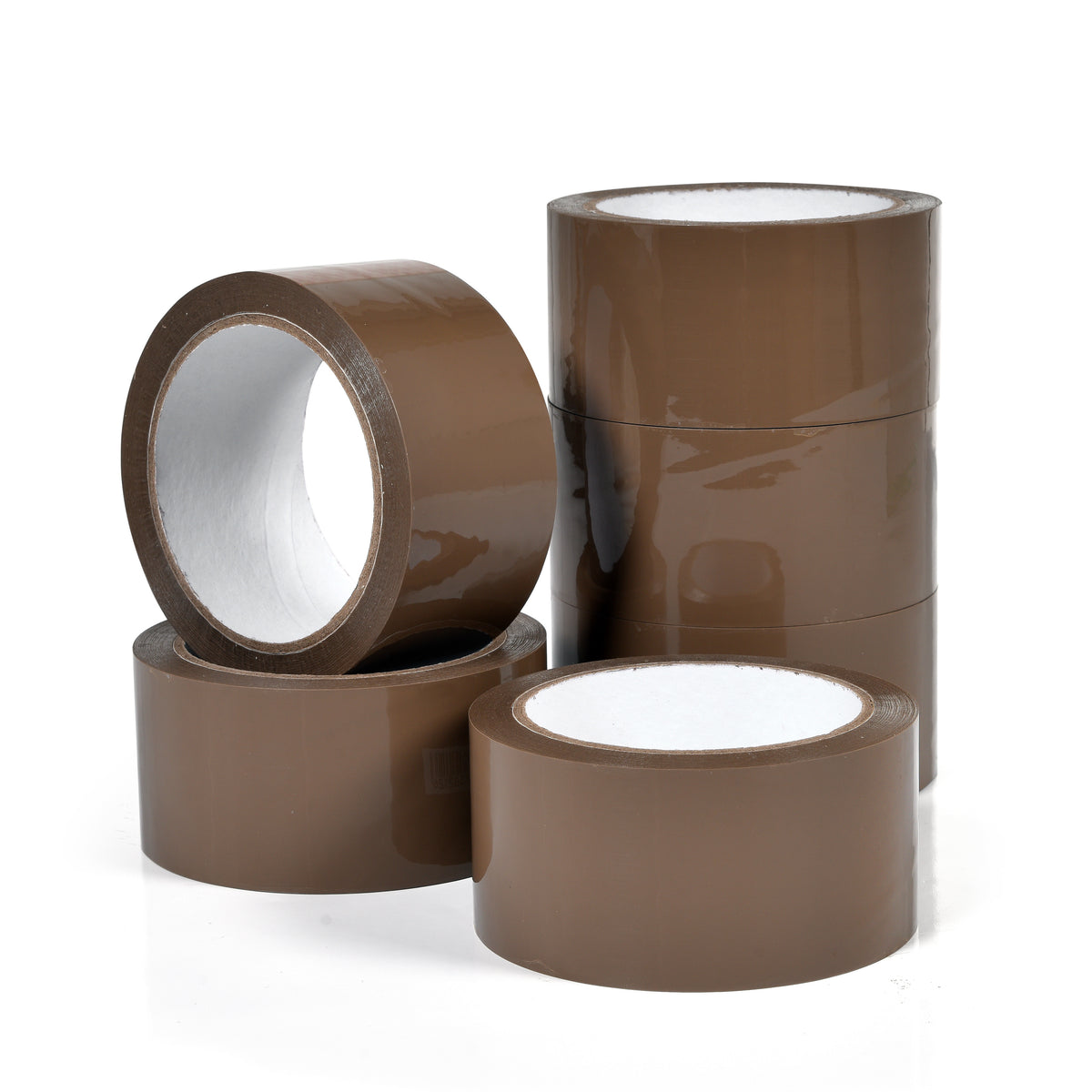 Grippie Packtejp 66mx50 mm PP Brun
