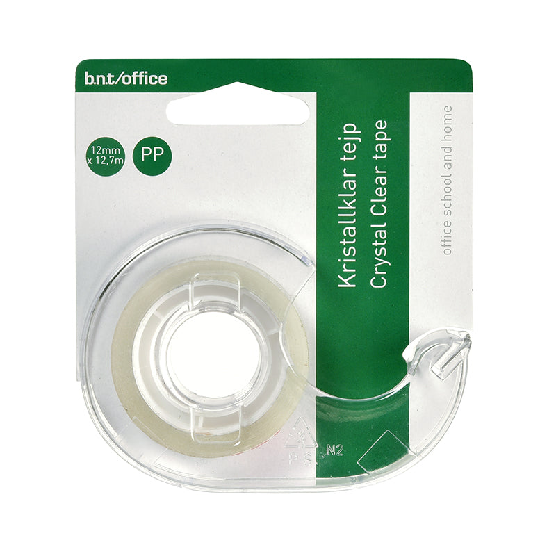 Kristallklar Tejp Blister – 12,7m x 12 mm