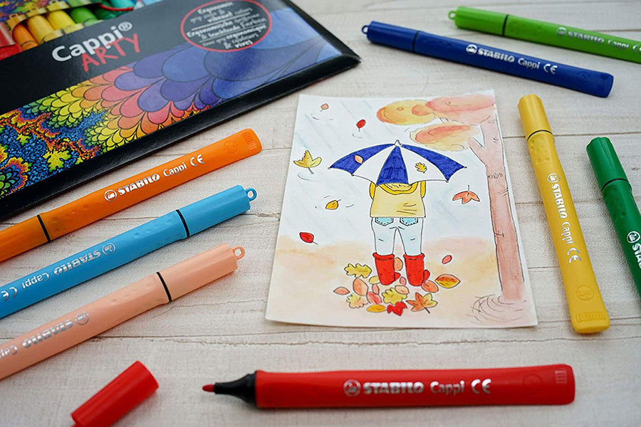 STABILO ARTY Cappi 18-pack