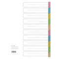 10 Delat Färgregister i Papper A4