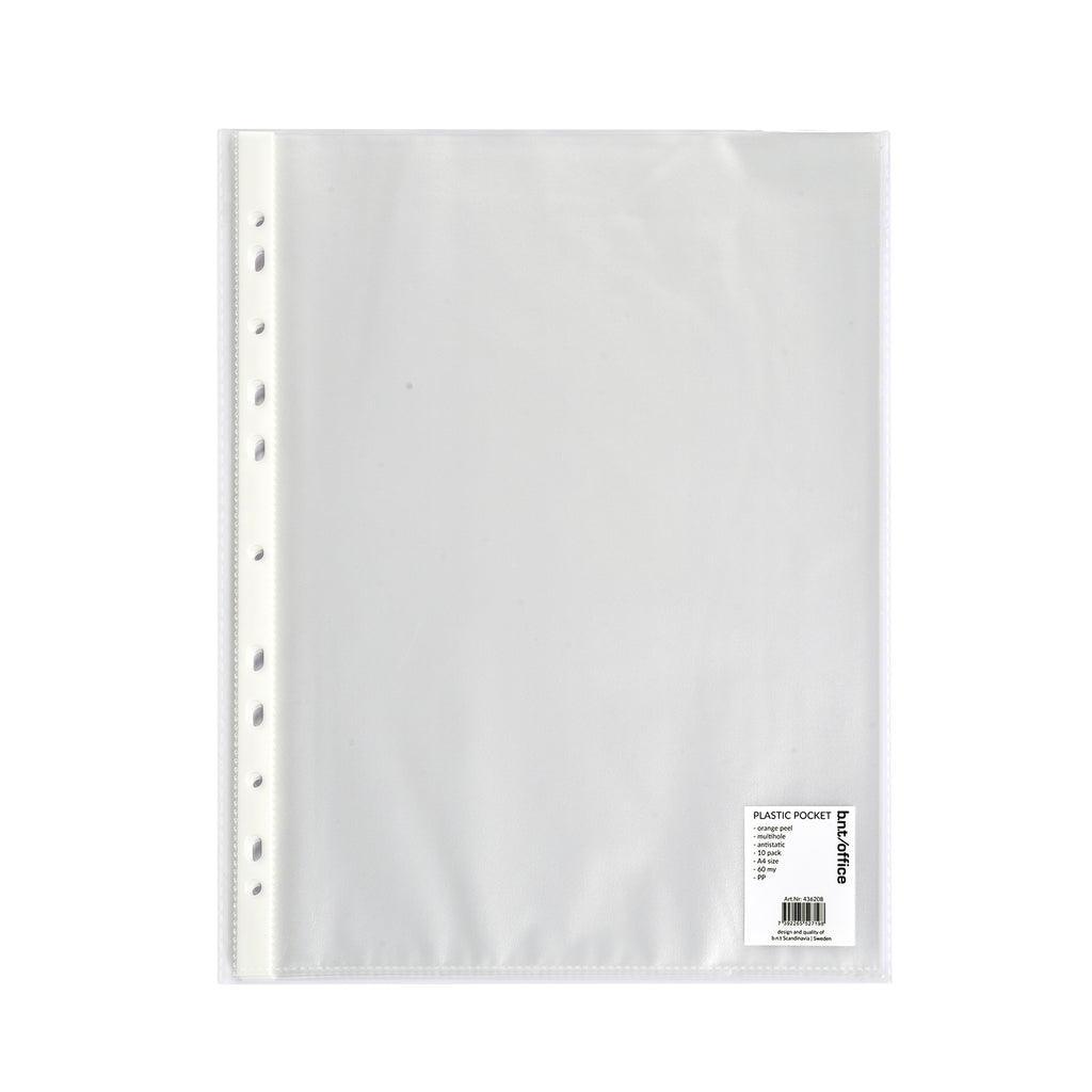 Plastficka A4
