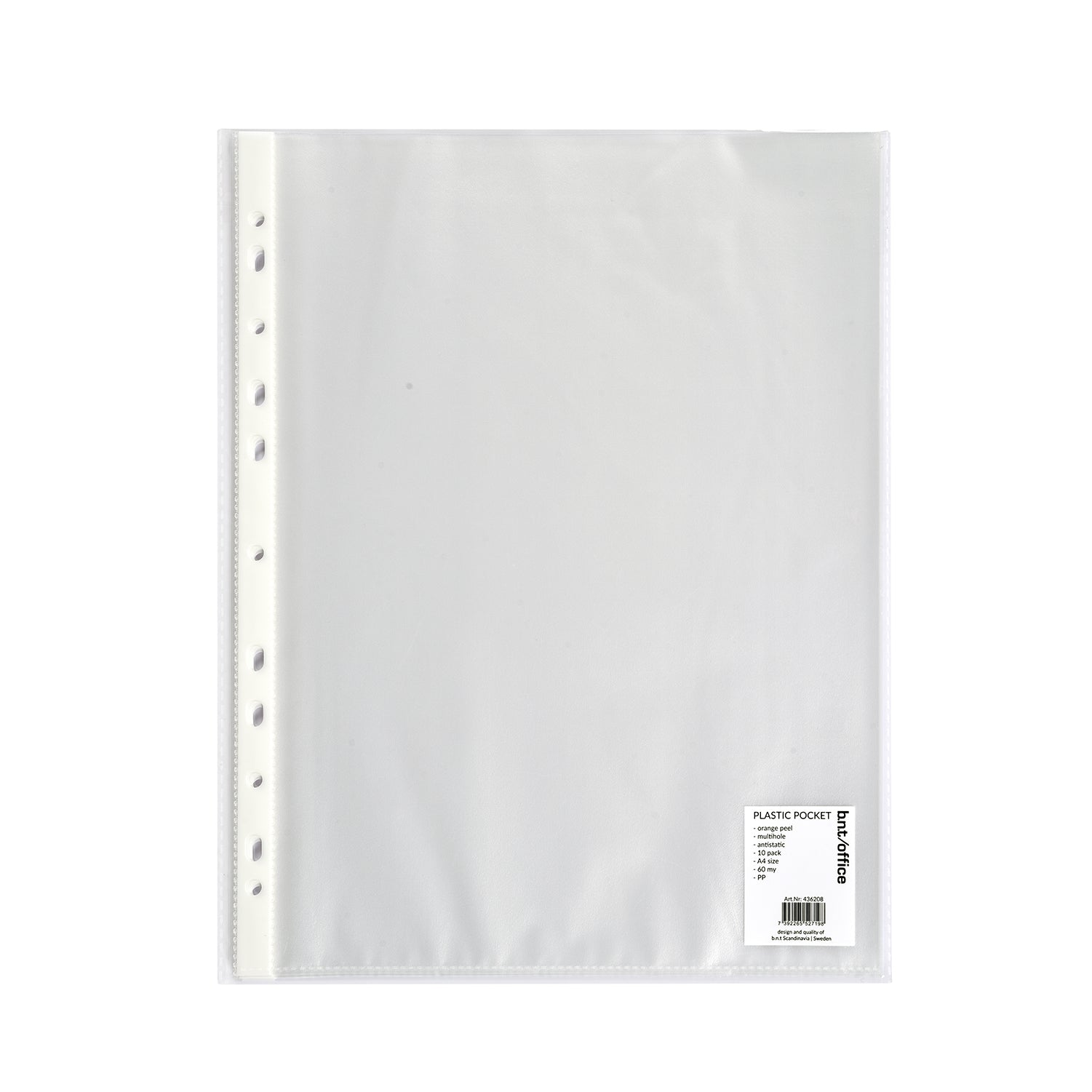 Plastficka A4