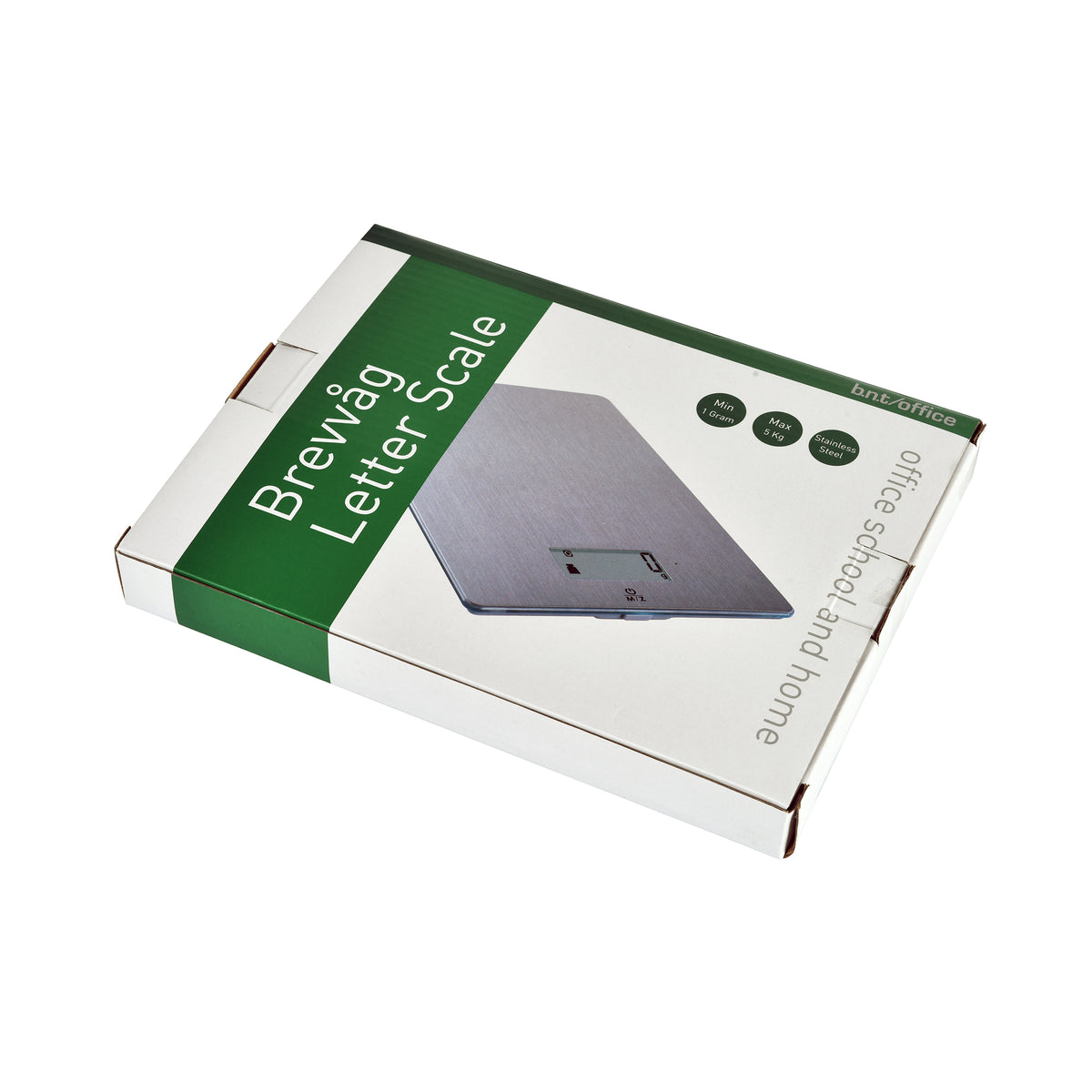 Elektronisk Brevvåg 1 g > 5 Kilo Silver