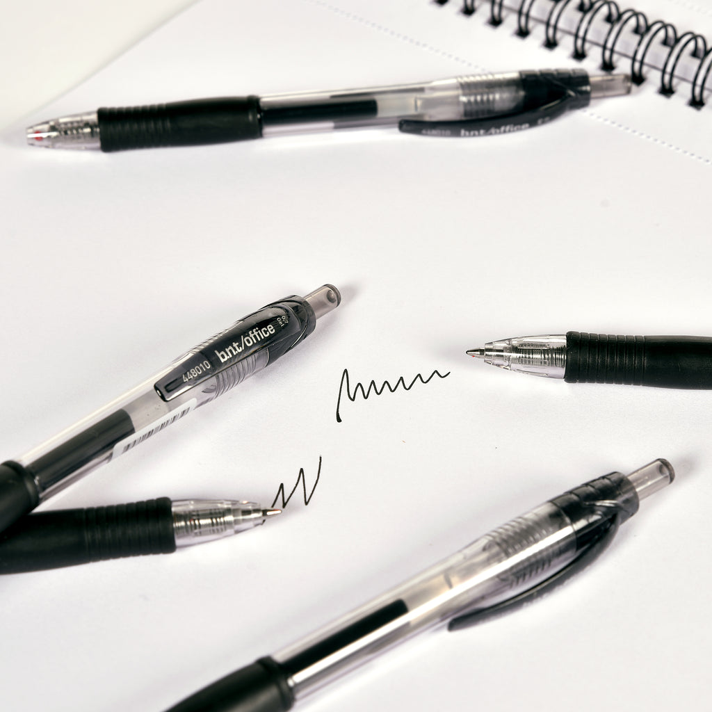 Gelpenna OFFICE 0,7 mm, – Svart