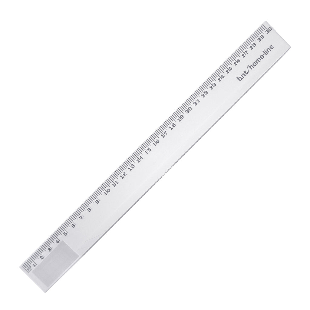 Skollinjal 30 cm Transparent