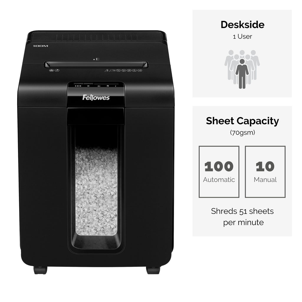 Fellowes Dokumentförstörare Automax 100M