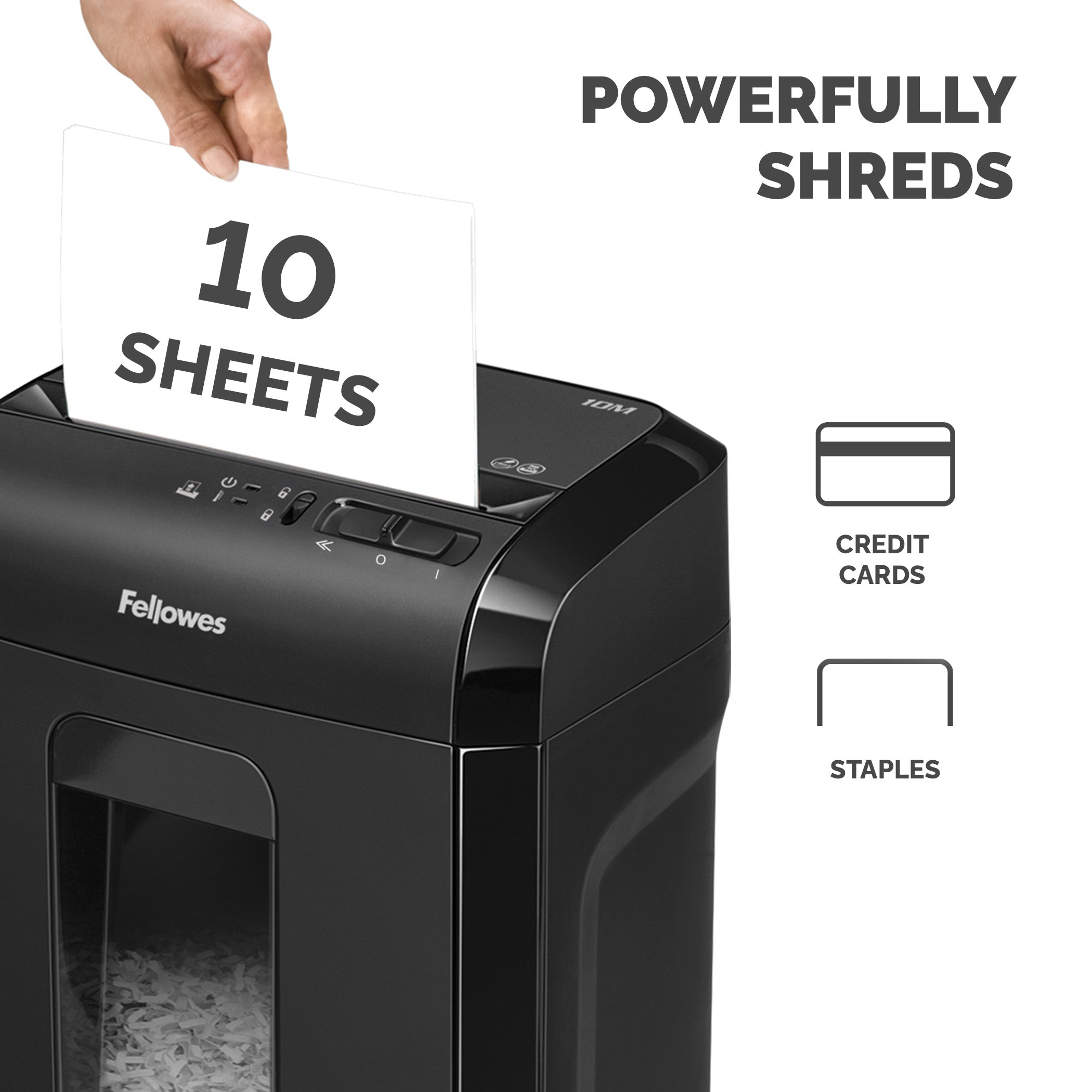 Fellowes Dokumentförstörare 10M