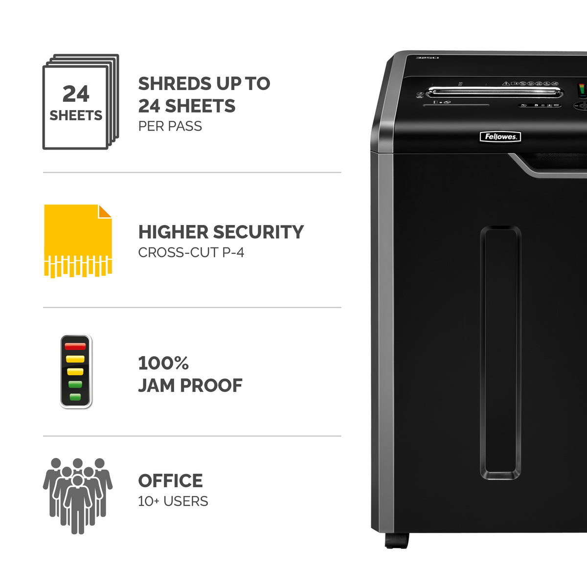 Fellowes Dokumentförstörare 325Ci