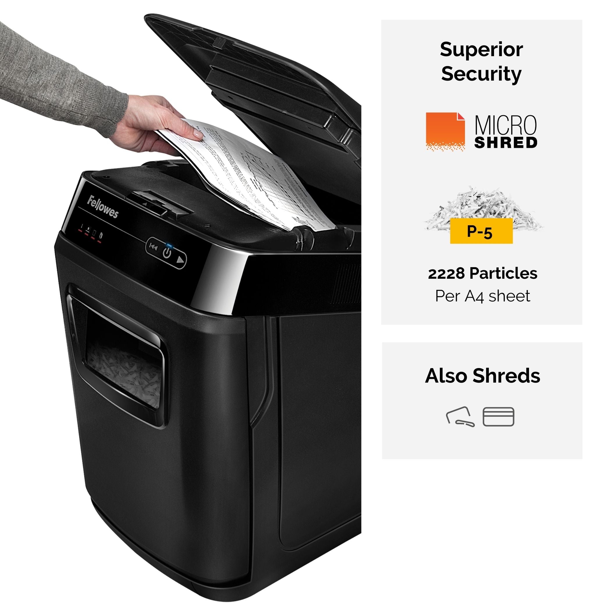 Fellowes Dokumentförstörare Automax 200M