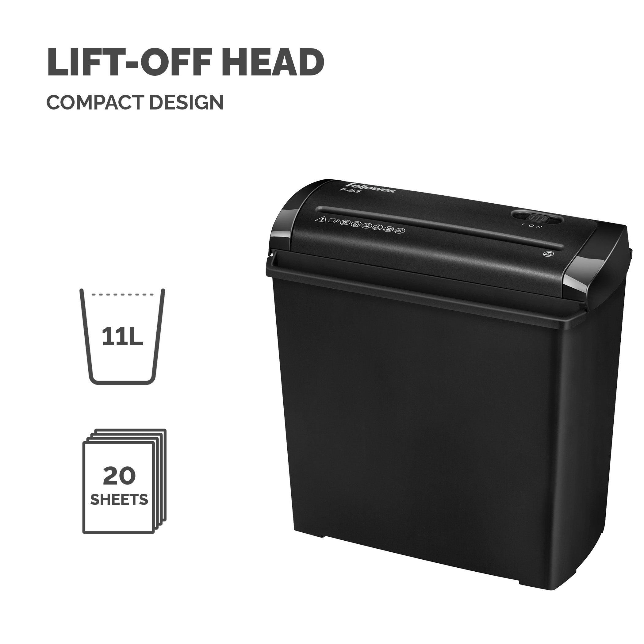 Fellowes Dokumentförstörare P-25S