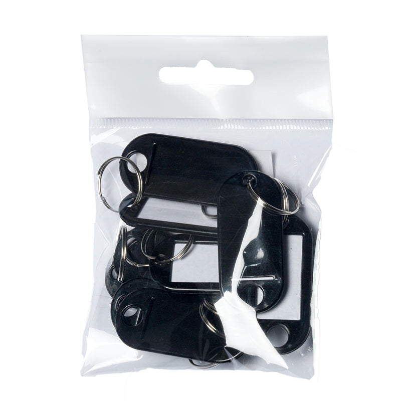 Nyckelbricka PET 10st – Svart