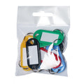 Nyckelbricka PET 10st Sorterad