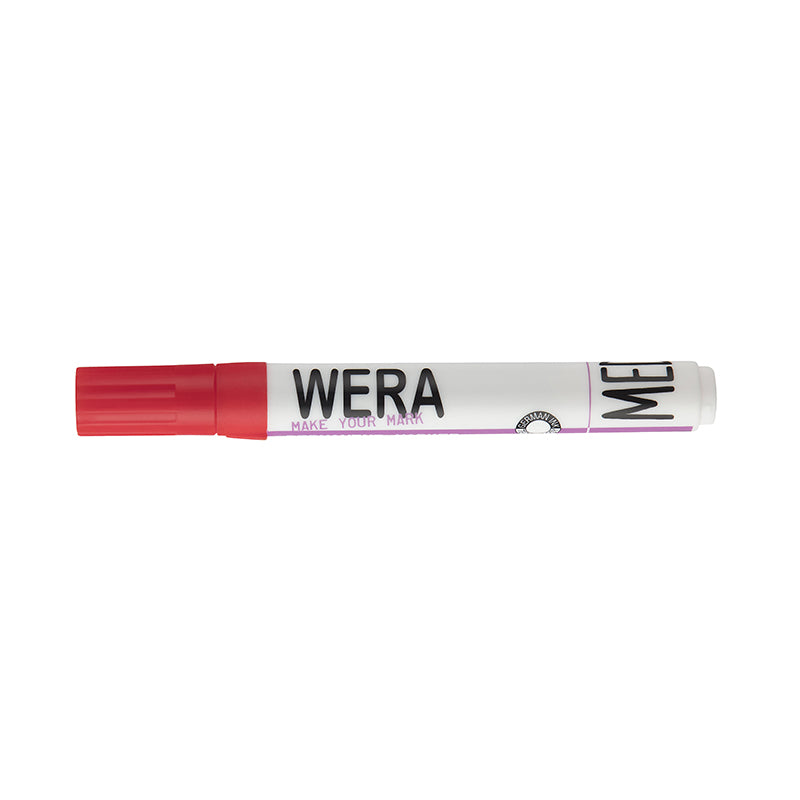 Wera Permanent Märkpenna – Röd – 1-3 mm