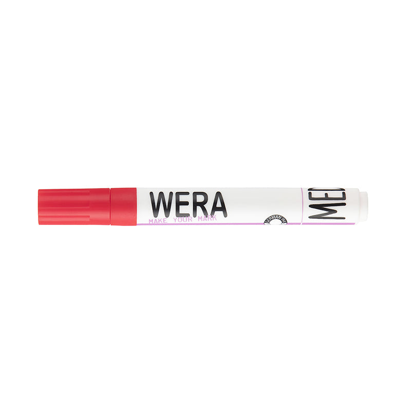 Wera Permanent Märkpenna – Röd – 1-4 mm