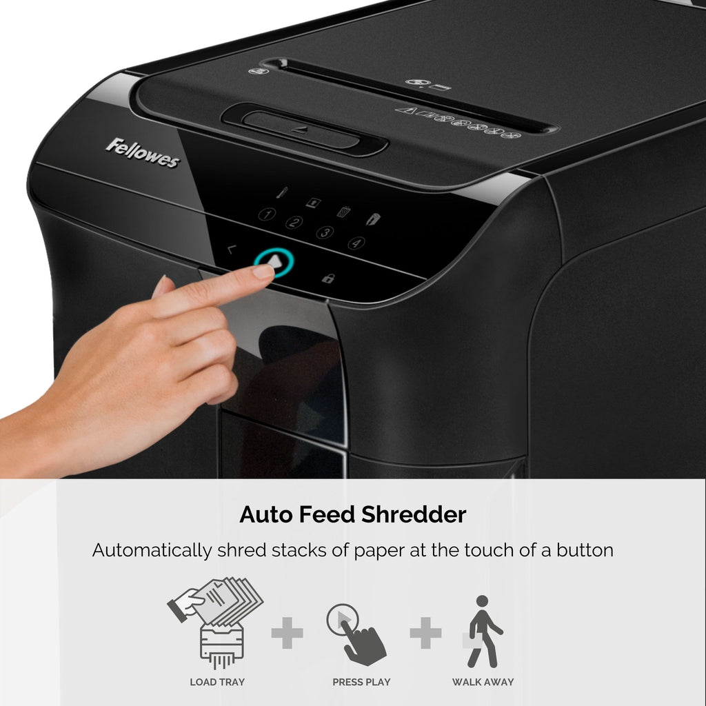 Fellowes Dokumentförstörare Automax 550C Svart