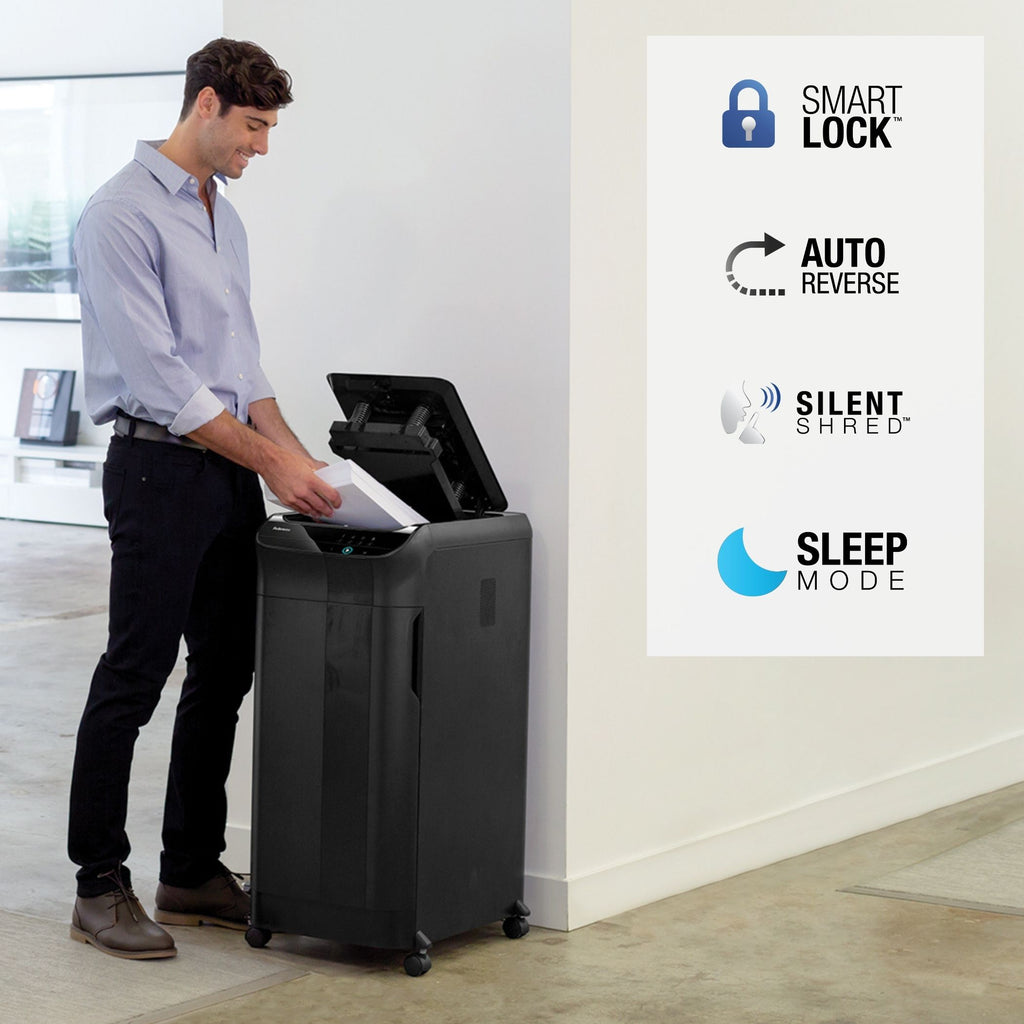 Fellowes Dokumentförstörare Automax 350C Svart