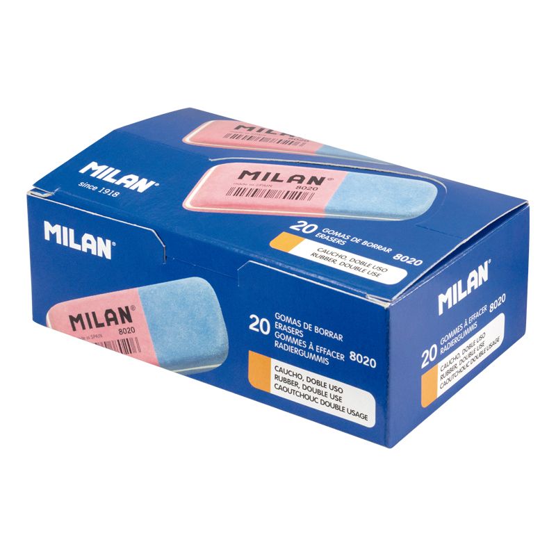 MILAN Radergummi Duo 8020 20 st
