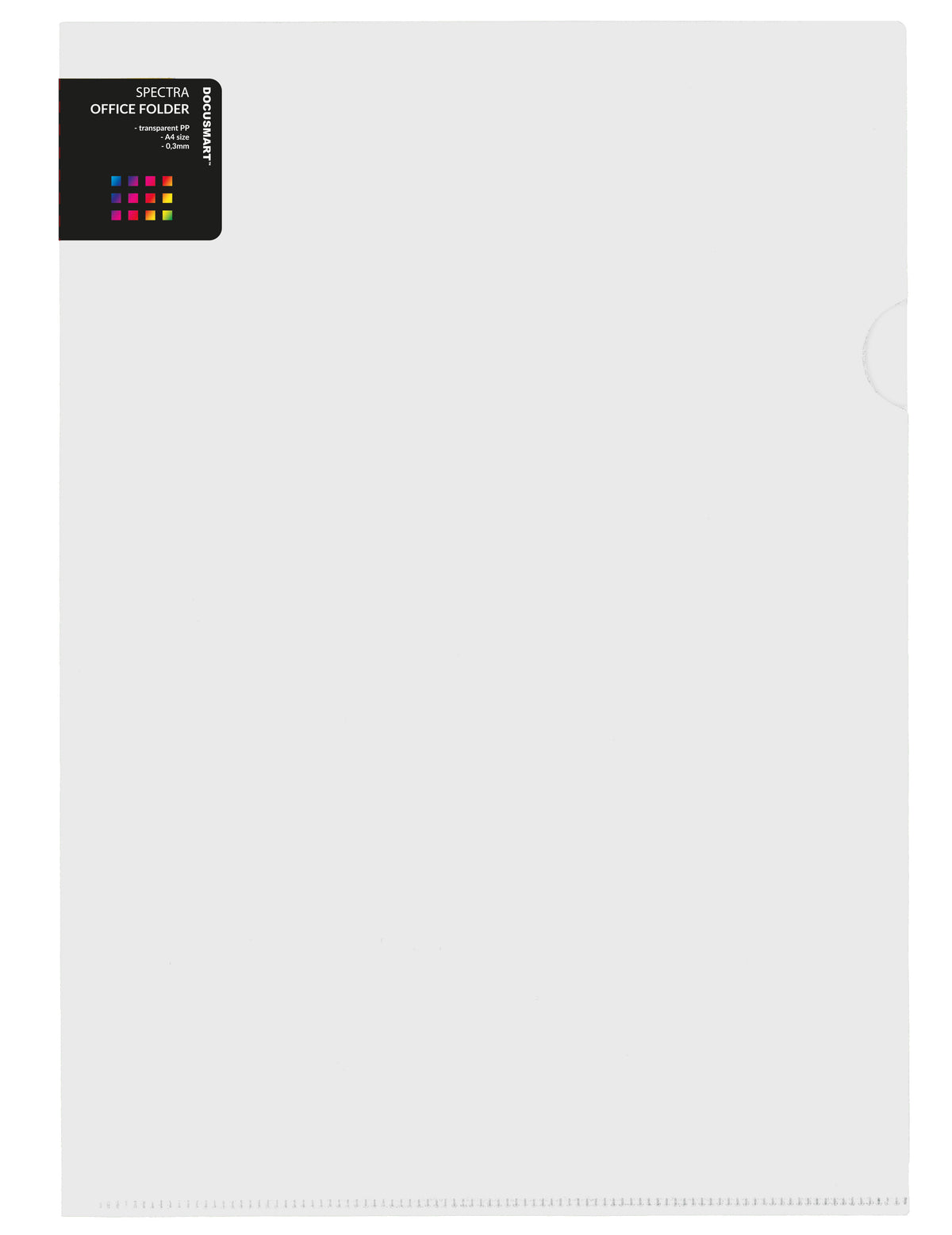 Docusmart Kontorsmapp PP Transparent