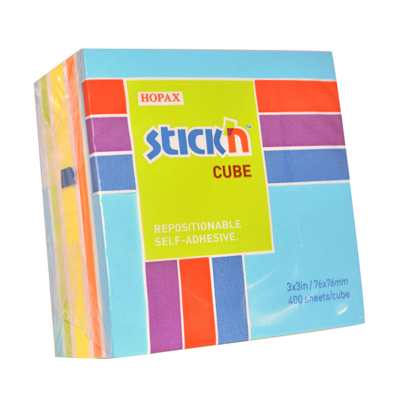 Stick'n Neonkub 76 × 76 400 blad