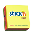 Stick'n Notiskub 76 × 76 320 blad Sorterat Neon