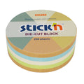Stick'n Notiskub 67 × 67 250 blad Rund Sorterat
