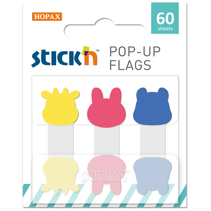 Stick'n Pop up Flags PET Ko 3 × 20