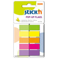 Stick'n Pop Up Flikar PET 5st 45 × 12 40 blad Sorterat Neon