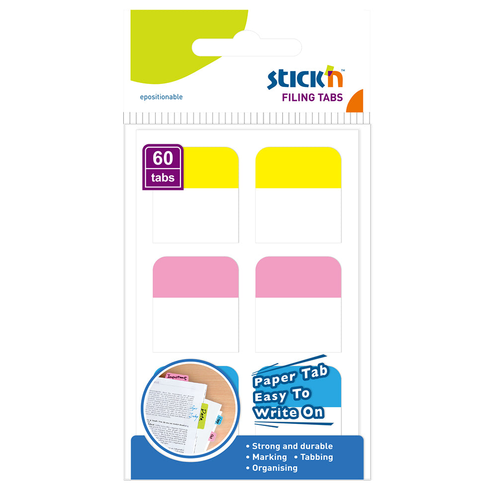 Stick'n Indexflikar Sorterat – 28 × 25 mm – 20 ark