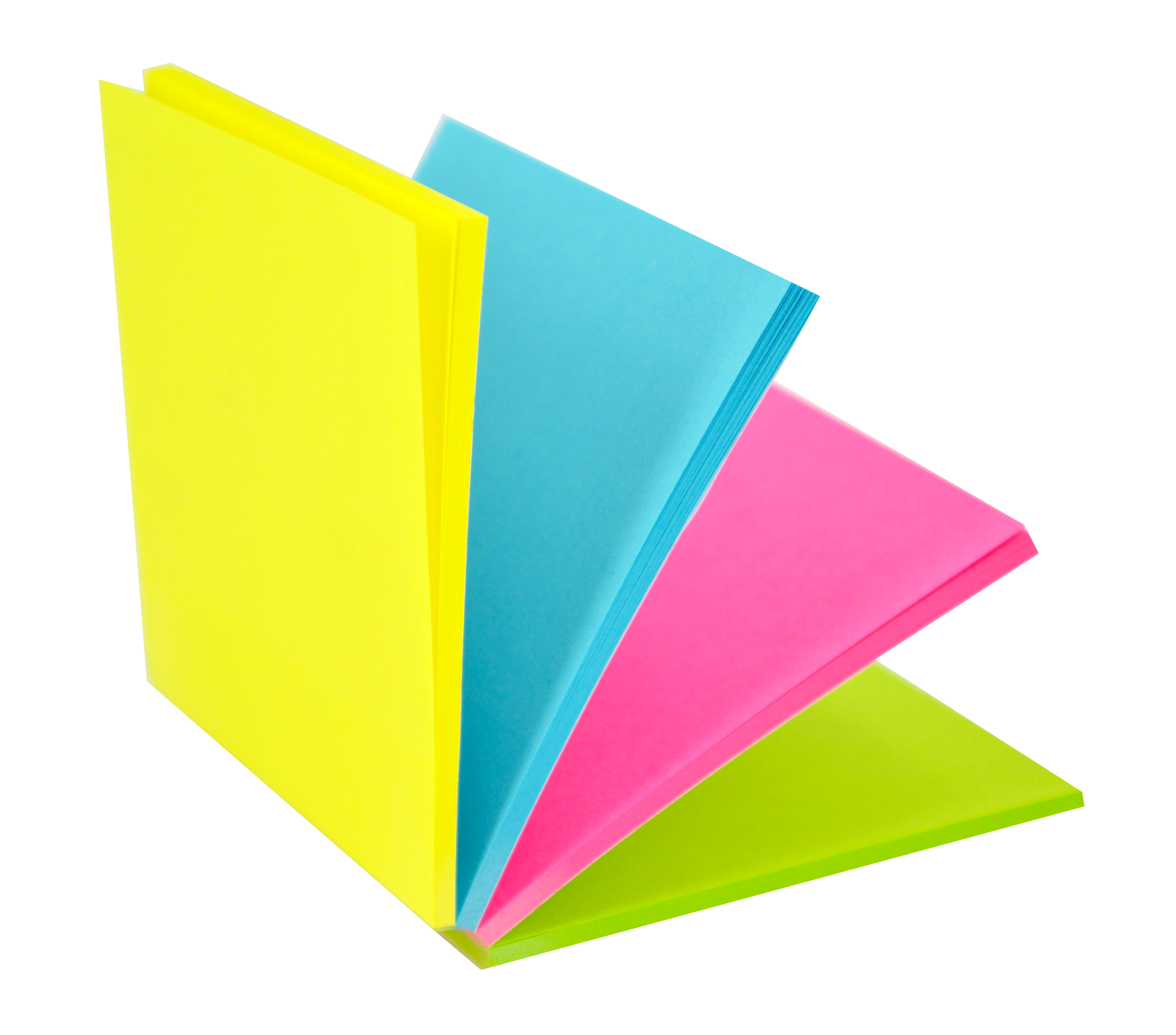 Stick'n Select Notisblock FSC 100 blad Sorterat Neon