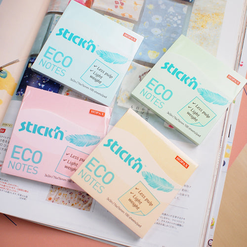Stick'n Notisblock ECO 100 blad