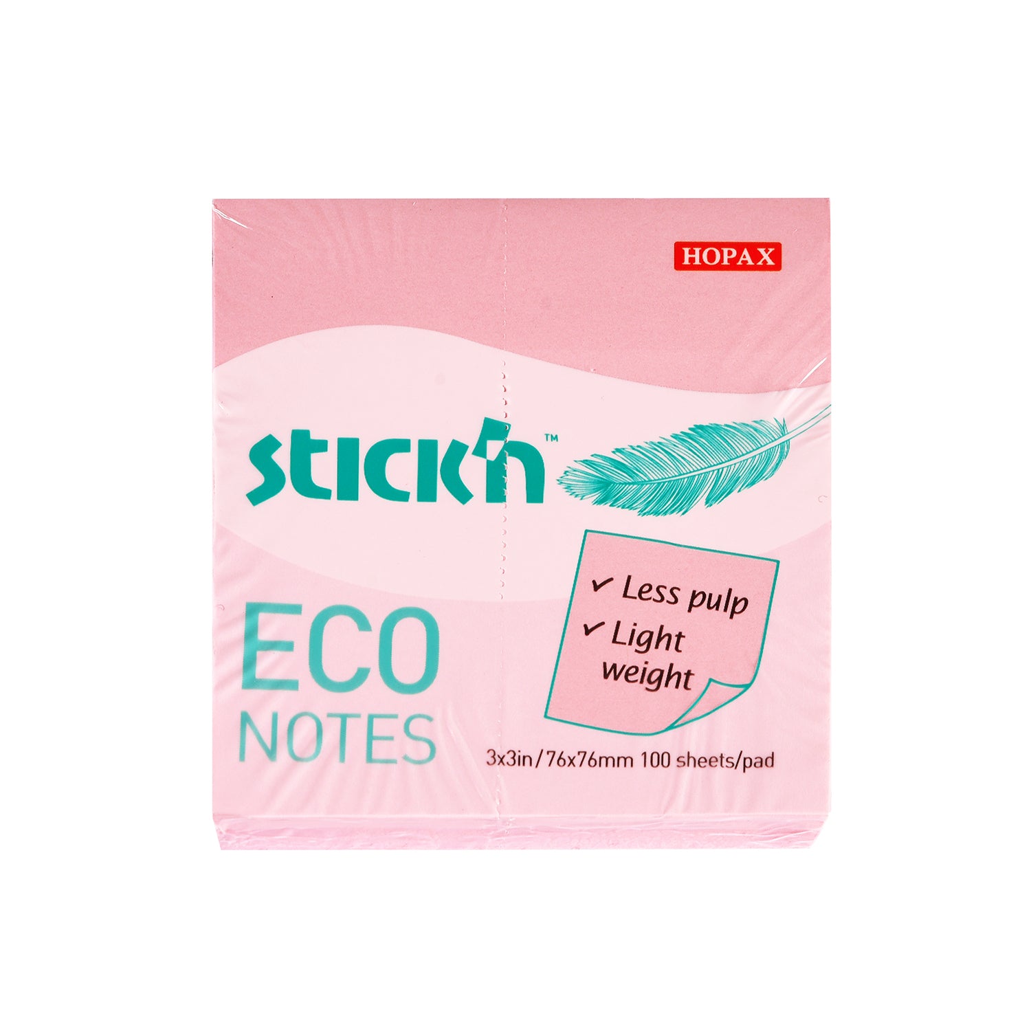Stick'n Notisblock ECO 100 blad
