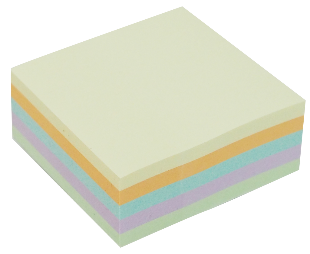Stick'n Miljö Notiskub 240 blad 51 × 51 mm sorterad 5 färger