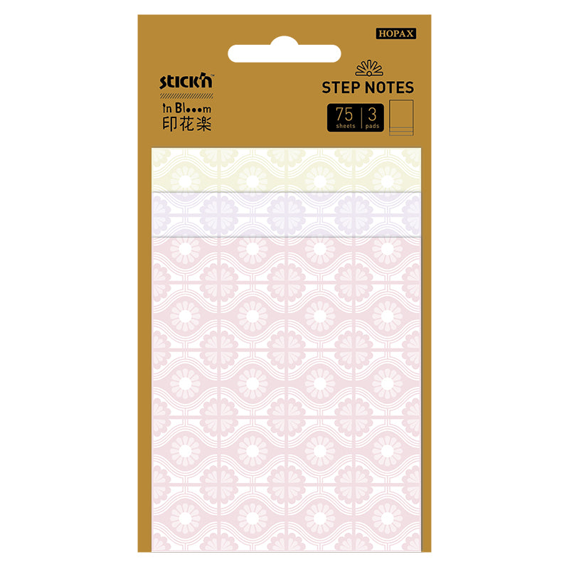 Stick'n In Bloom Step Notes Ceramic 3 × 25 blad