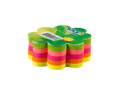 Stick'n Notiskub 67 × 67 250 blad Blomma Sorterat Neon