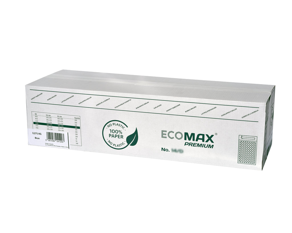 Grippie Vadderat Postkuvert Eco 15/E 220 × 265 100-pack Kraft