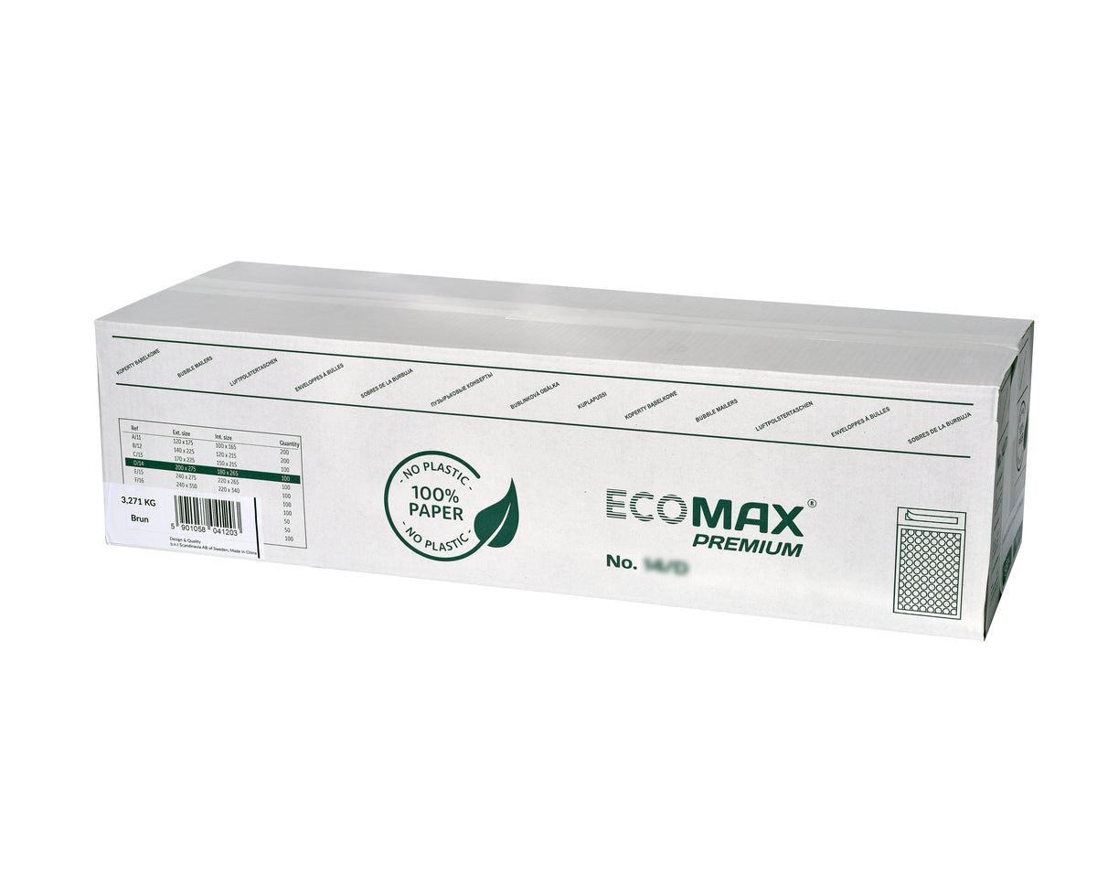 Grippie Vadderat Postkuvert Eco 15/E 220 × 265 100-pack Kraft