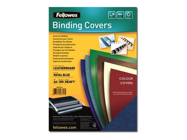 Fellowes Bindningsomslag 100-pack – Blå
