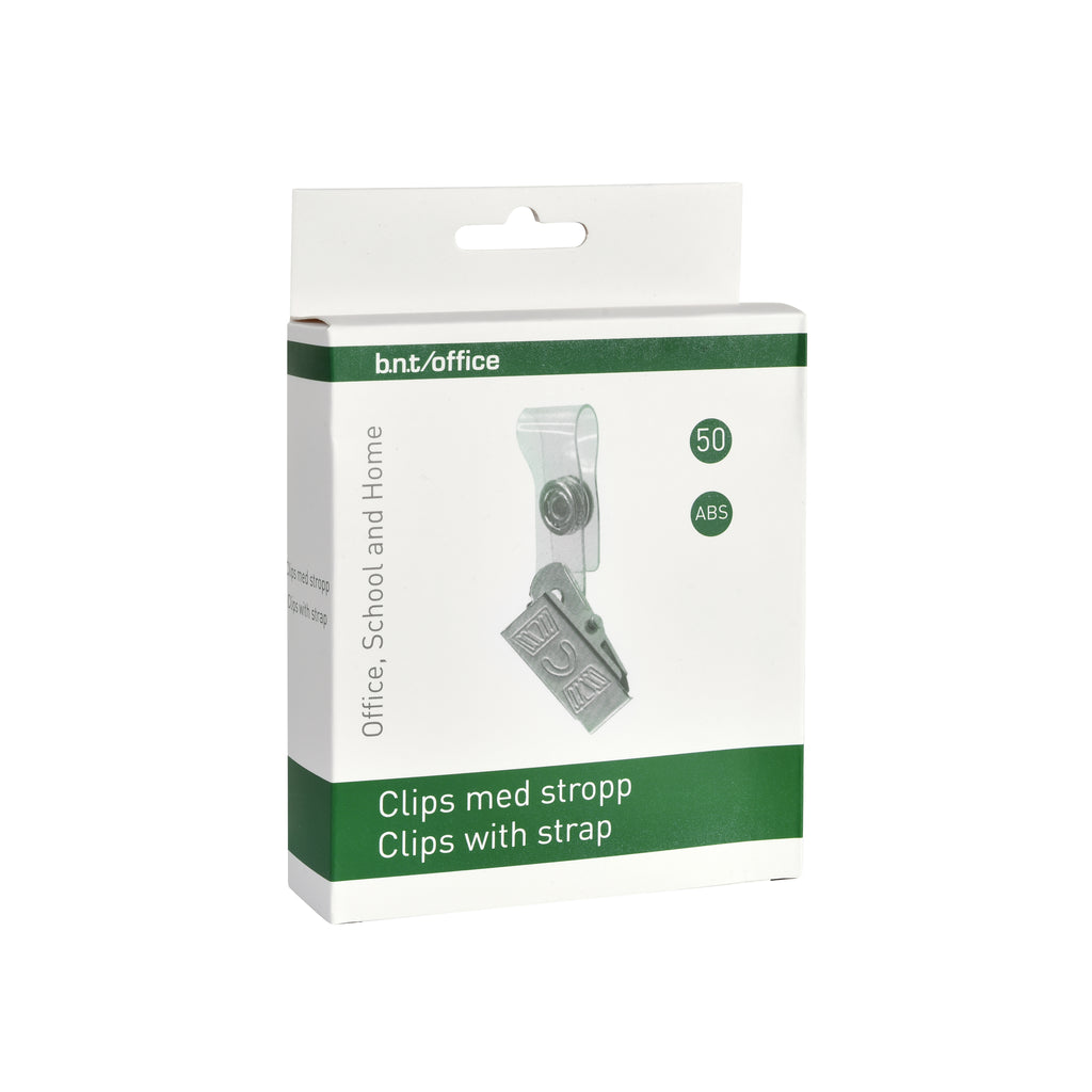 Clips Med Stropp 50-pack