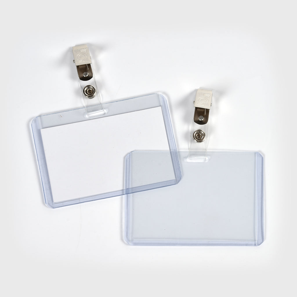 Namnskylt ID-Kort 90 × 60 mm Hård 10-pack