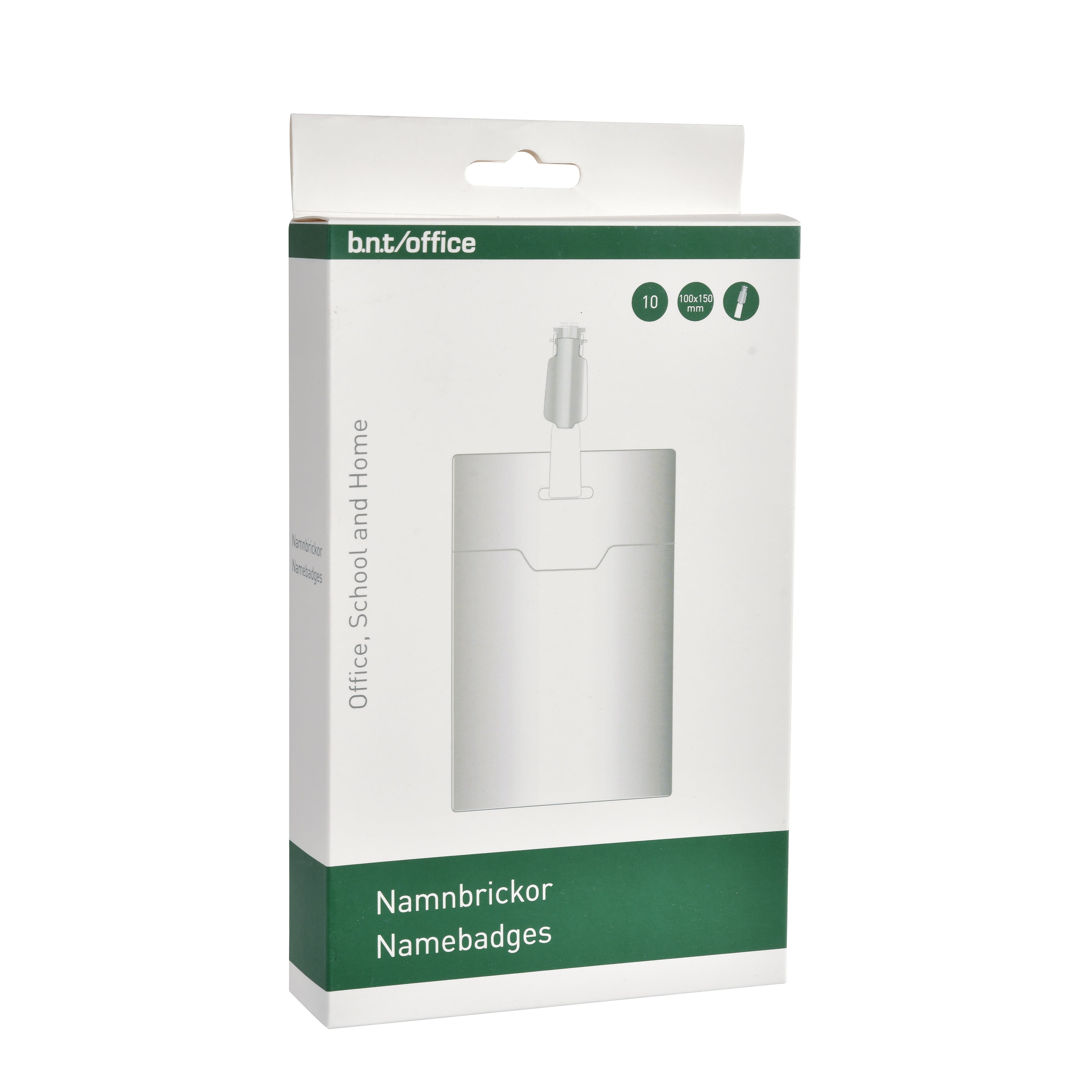 Namnskylt ID-Kort Mjuk 10-pack