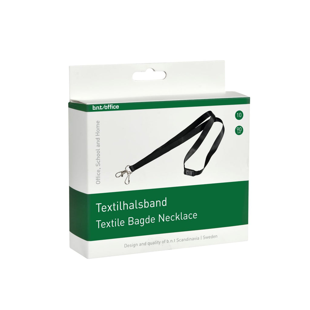 Halsband Multi Svart 10-pack