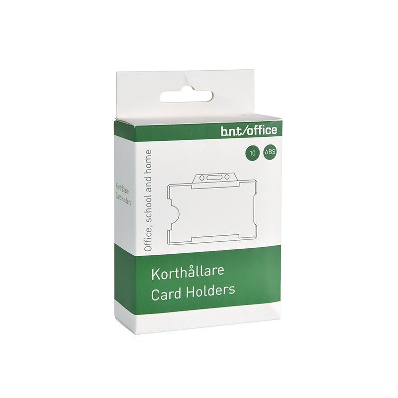 Korthållare Transparent 60 × 90 (8,5 × 5,5) Hård 10-pack