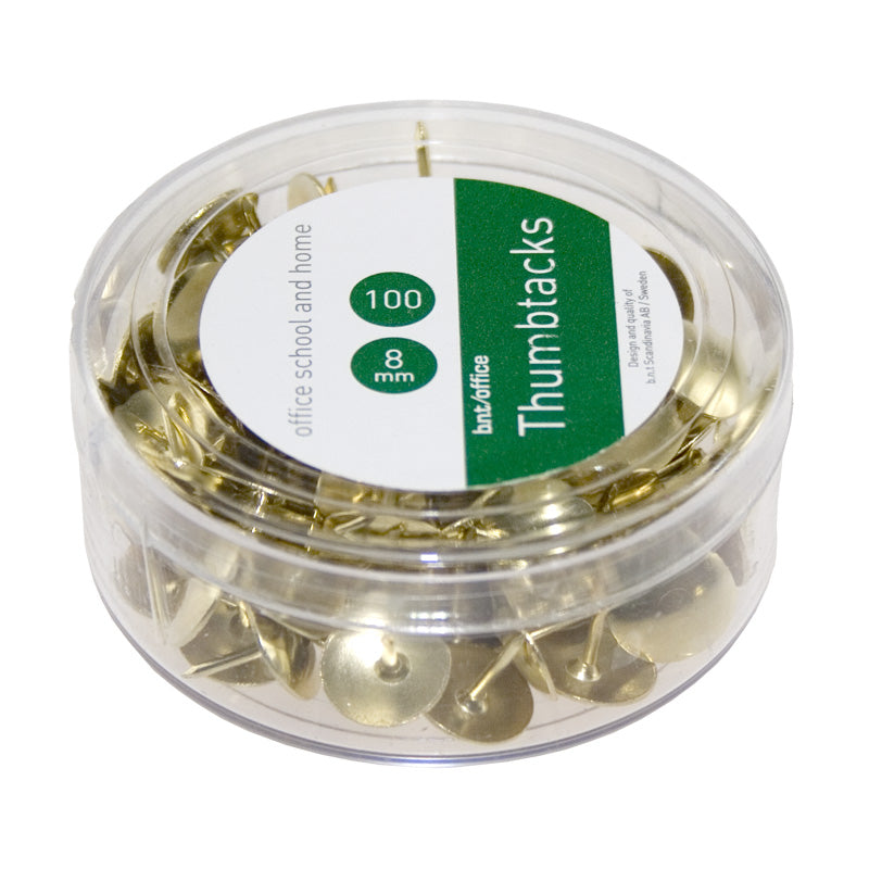 Häftstift – Guld – 100 st