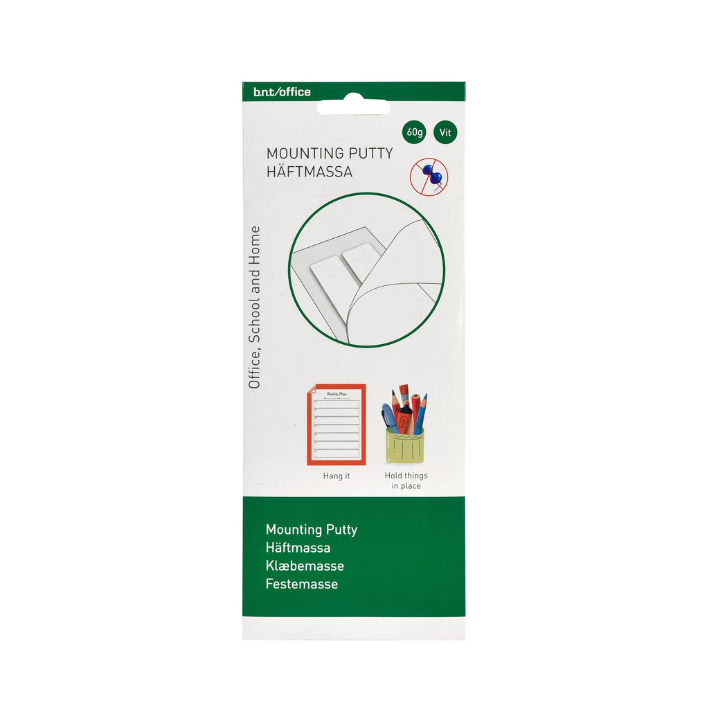Häftmassa 60 g Blister Vit