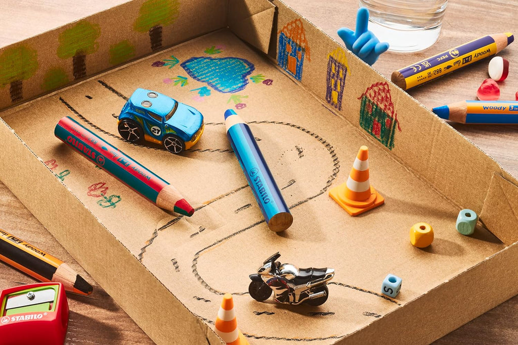 STABILO Woody Duo Med Pennvässare