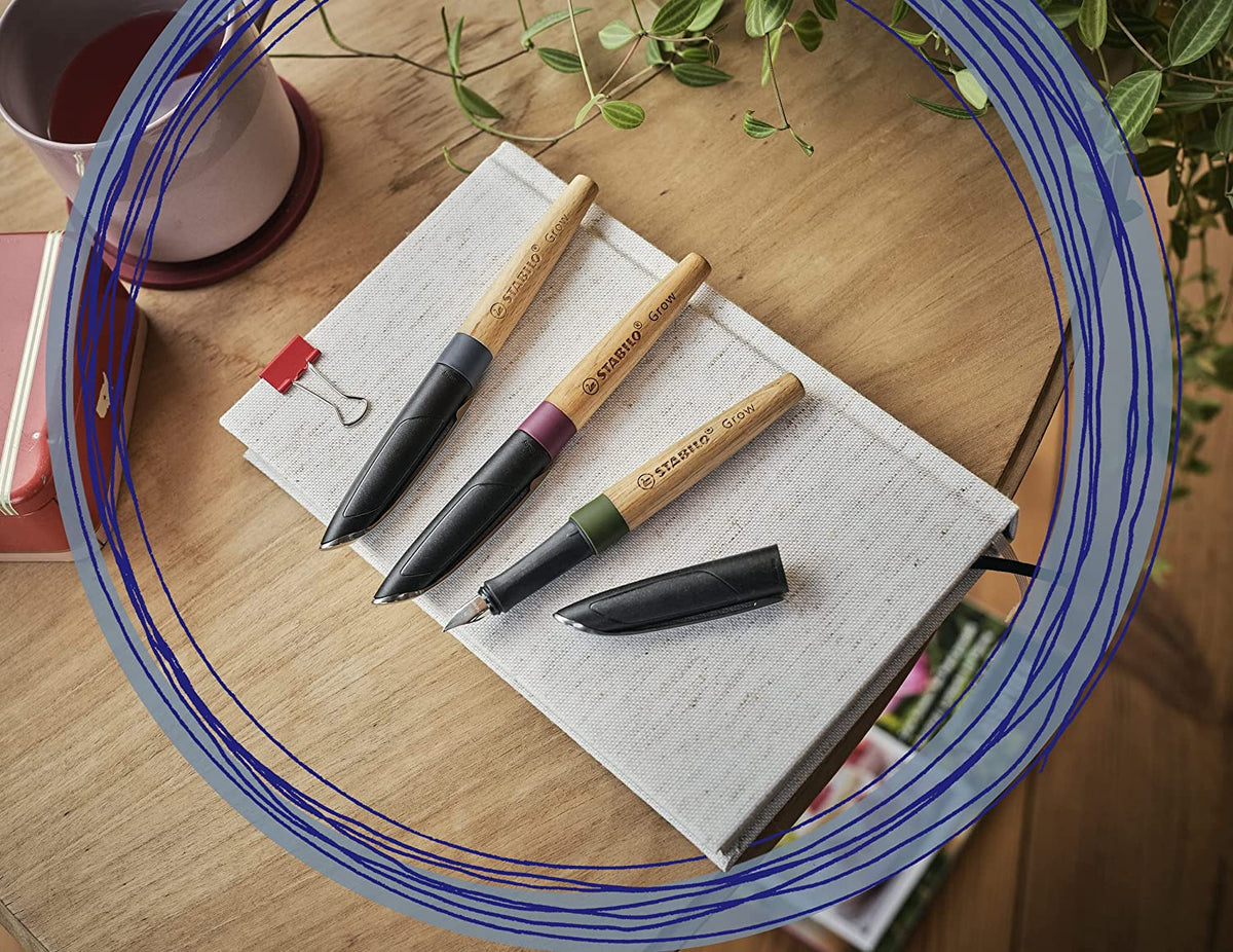 STABILO Grow Reservoarpenna Björk