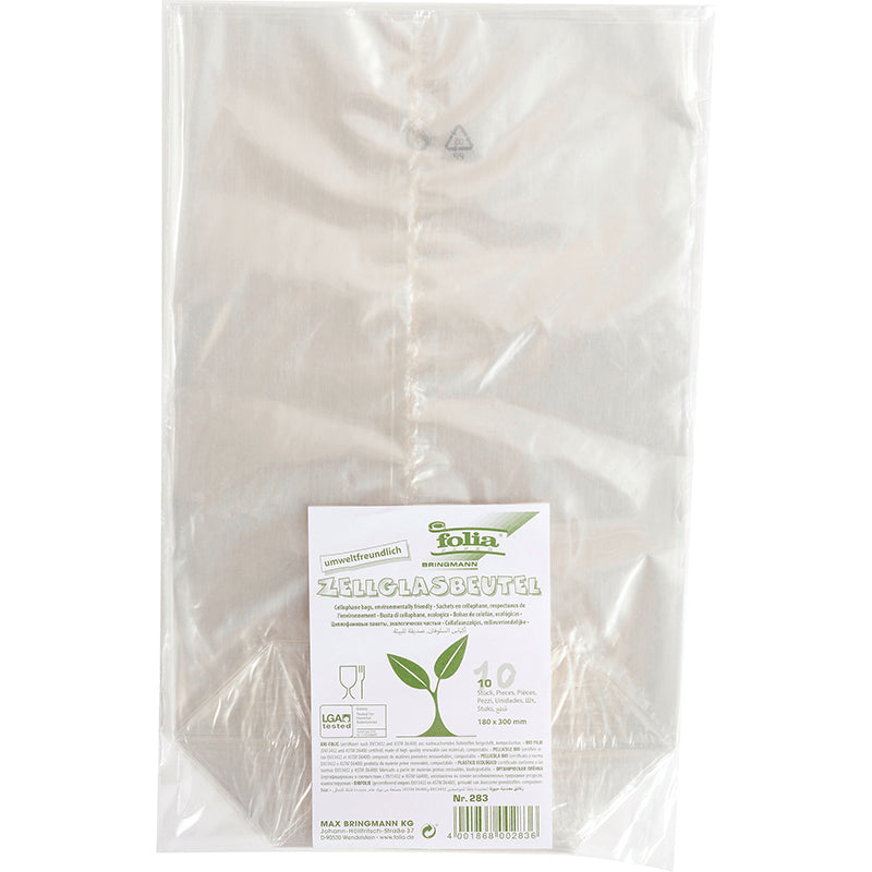 Folia Cellofanpåsar 10-pack