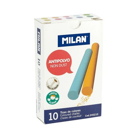 MILAN Tavelkritor Färger 10-pack
